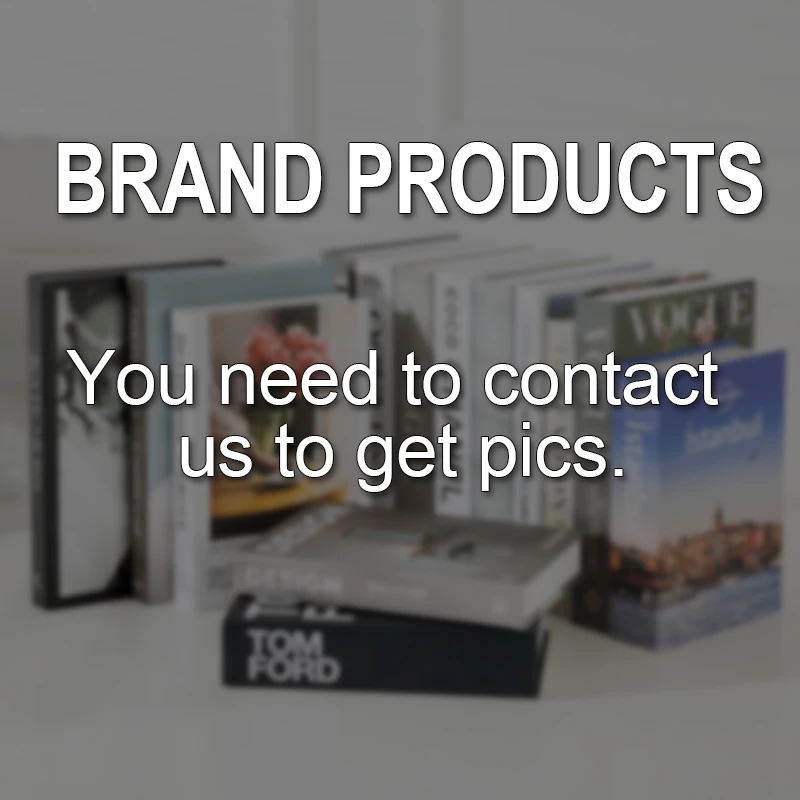 2022 hot sell Fashionable Faux Books Home Decoration Famous Brand Decor Modern Luxury Books Fake Decorative Book