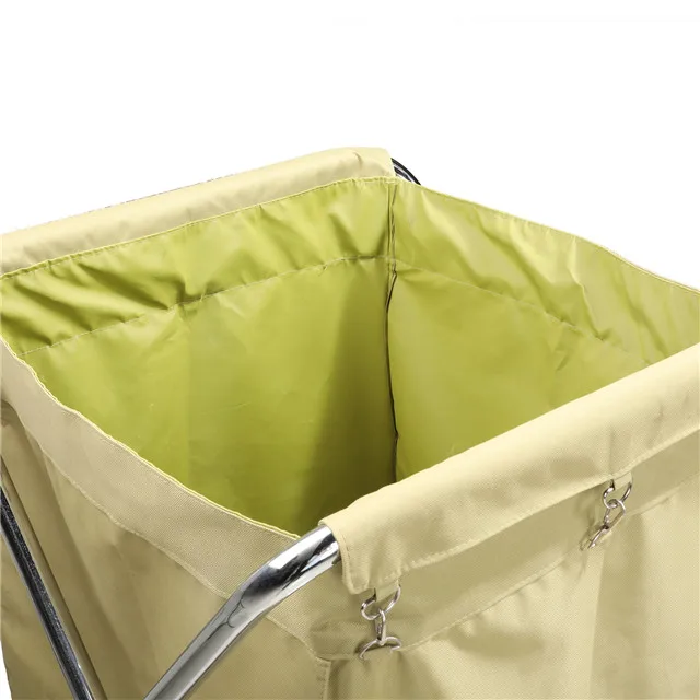 Hotel cleaning trolley AF08157 X-shape laundry cart