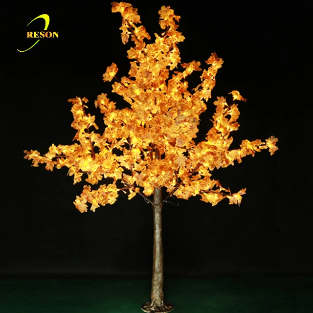 Wholesale PVC LED Tree Maple Leaf Lights IP65 Rated for Outdoor Christmas Landscape Wedding Home Decoration