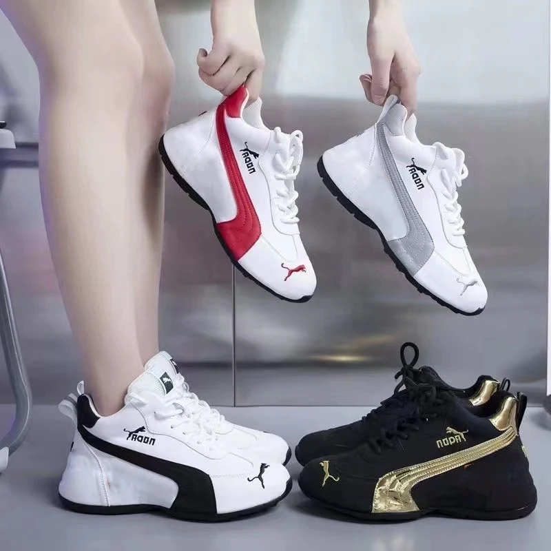 Hot Selling Breathable Running Shoes Rubber Platform Woman Sports Seisure Casual Shoes