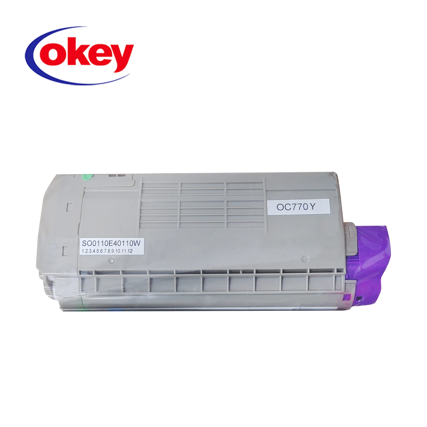 Compatible Color Toner Cartridge for OKI MC760 MC770 MC780 Printers 45396210 45396211 45396209 Replacement Toner