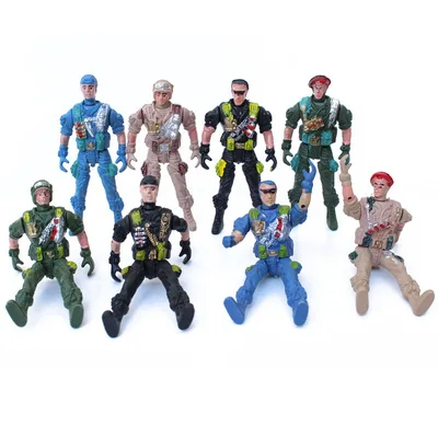 1 Pc WPL Simulate Action Figure Doll 9cm Random Delivery RC Car Parts Spray Paint Edition For WPL B36