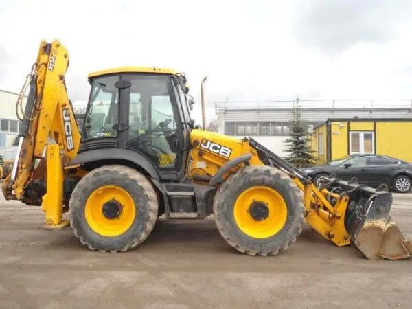 UK Made Original 4cx Retroexcavator Price Low in Shanghai Used JCB 4CX Backhoe Loader Cheap on