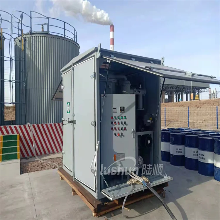 High efficiency vacuum oil purifier transformer vacuum filtration system