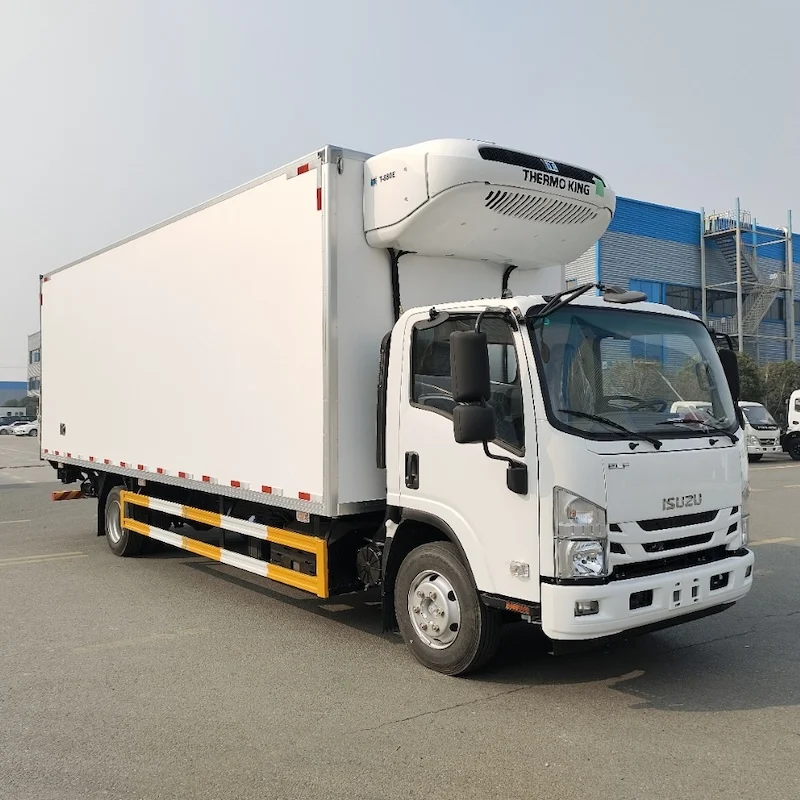 4x2 new japanese freezer van truck for yogurt egg ice cream delivery