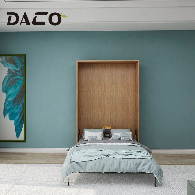 Роскошная легкая подъемная кровать с механизмом дистанционного управления электрическая настенная