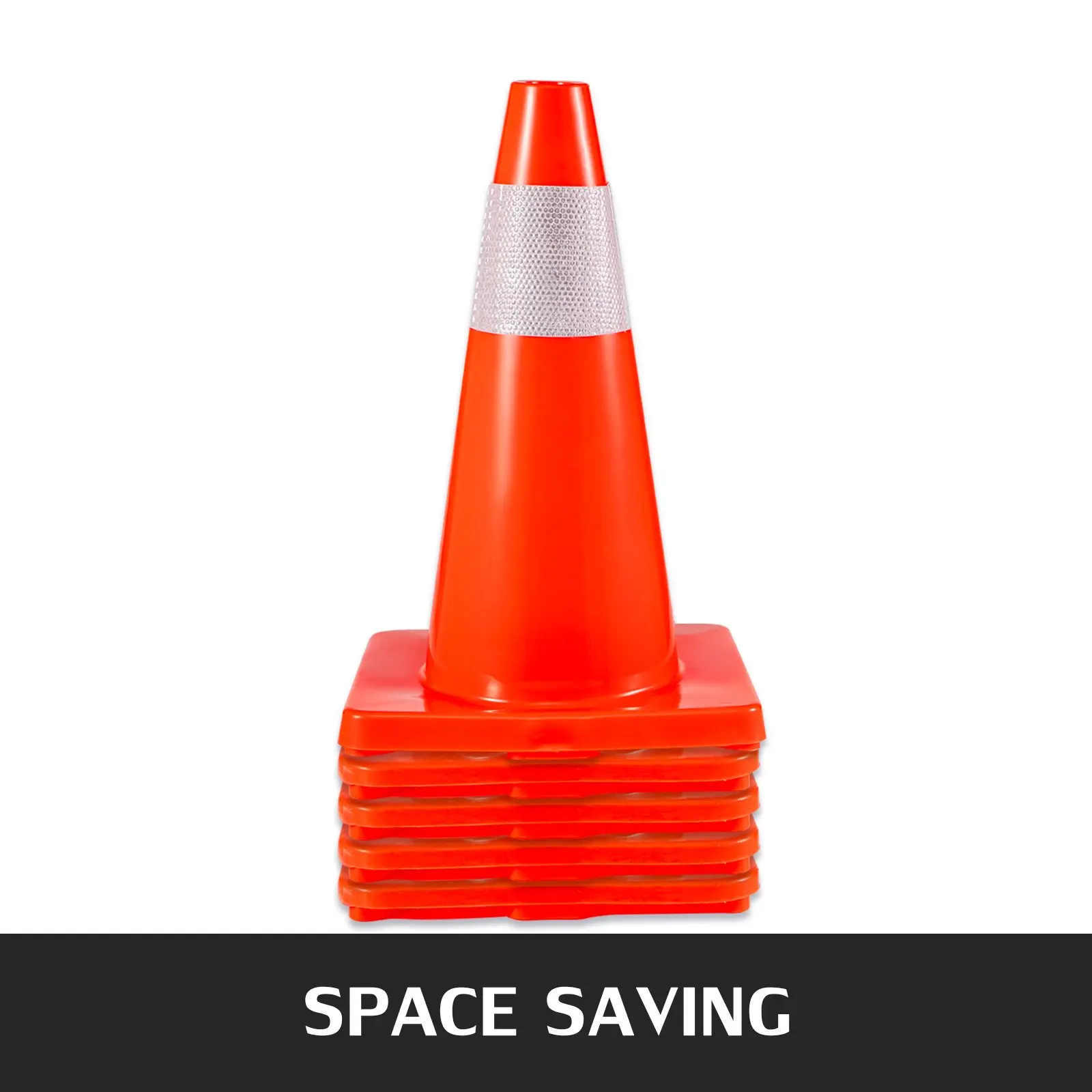 PVC450 mm Highways Signal Flexible PVC Road Cones Reflective Safety Traffic Cone