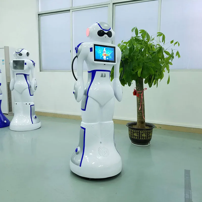 Intelligent  automatic Laser Navigation and reception guide service robot