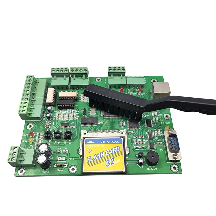 PCB Cleaning Toothbrush Type Dust Removal Plastic Handle Antistatic Carbon Fiber ESD Brush