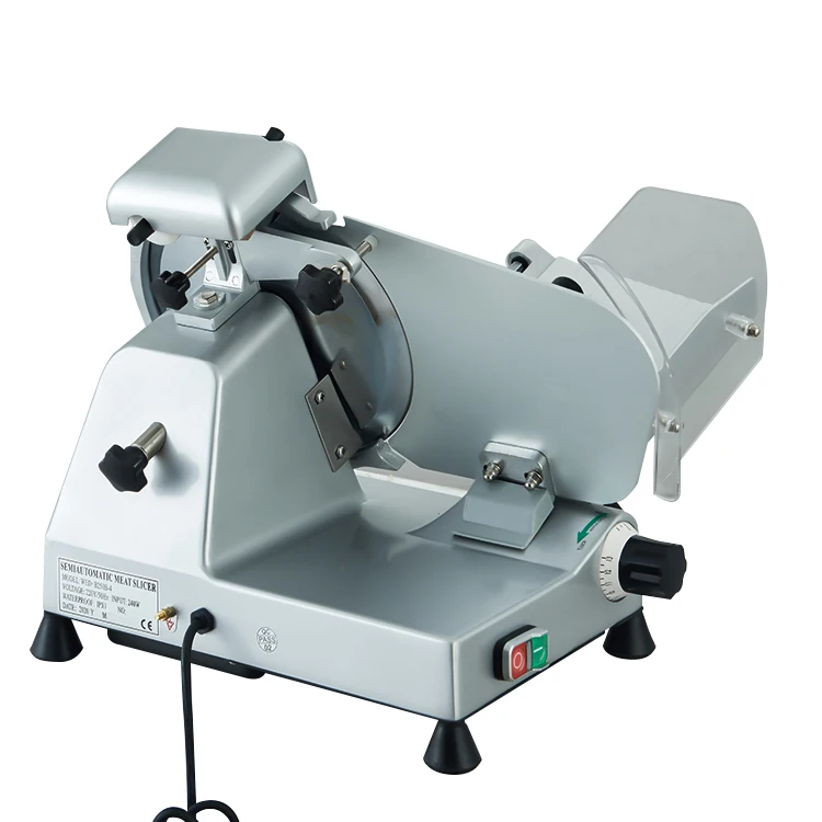 Desktop mutton roll frozen meat slicer stainless steel slicer commercial small meat slicer meat processing equipment