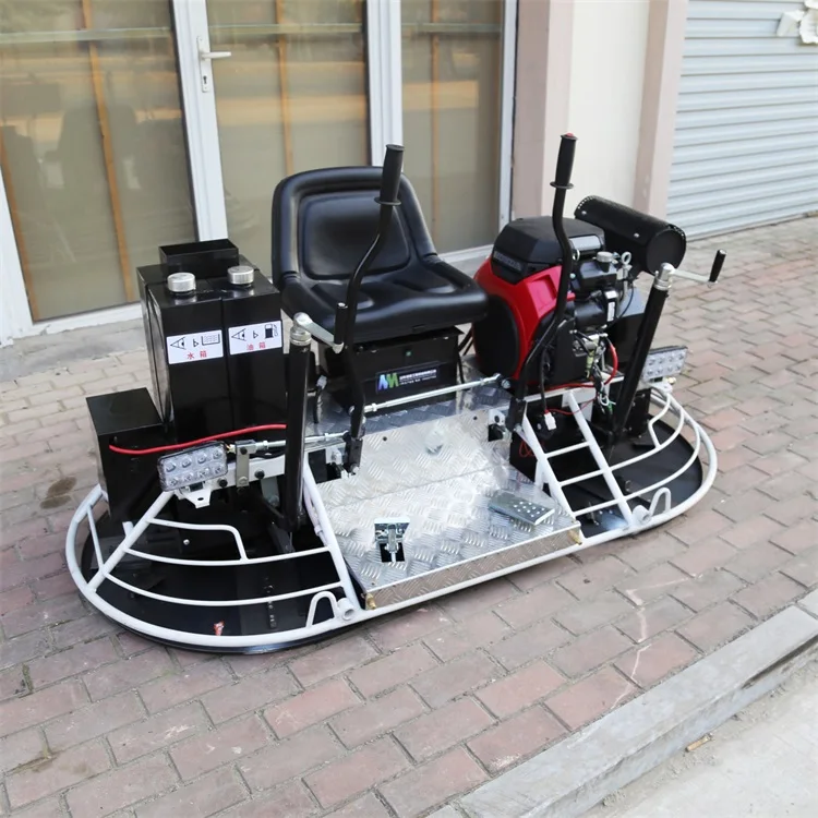 road machinery concrete finishing machine floor concrete construction ride on concrete power trowel