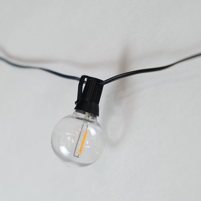 Holiday smart strip lights waterproof outdoor fairy lights wifi string bulb