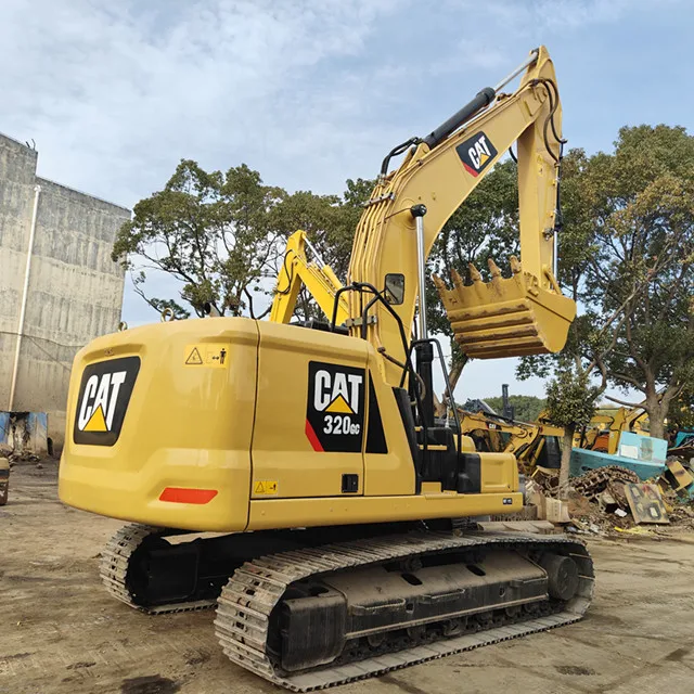 Экскаватор Caterpillar 320GC новый Подержанный 95% Cat 20gc японская оригинальная машина для экскаватора 20 тонн распродажа в Шанхае