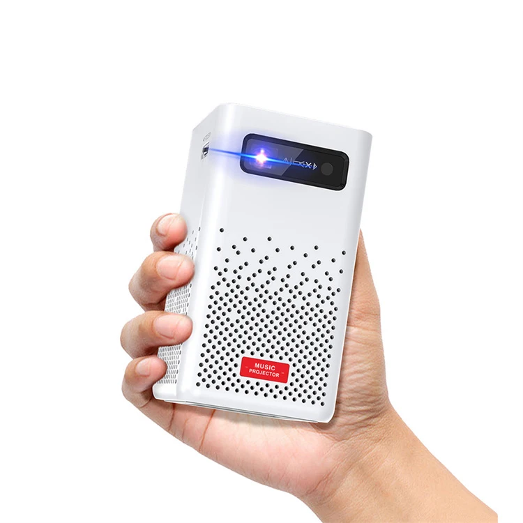 Amazon Hot Selling Android 9.0 System HD 5G Wifi Wireless Mini Portable DLP projector for home Theater