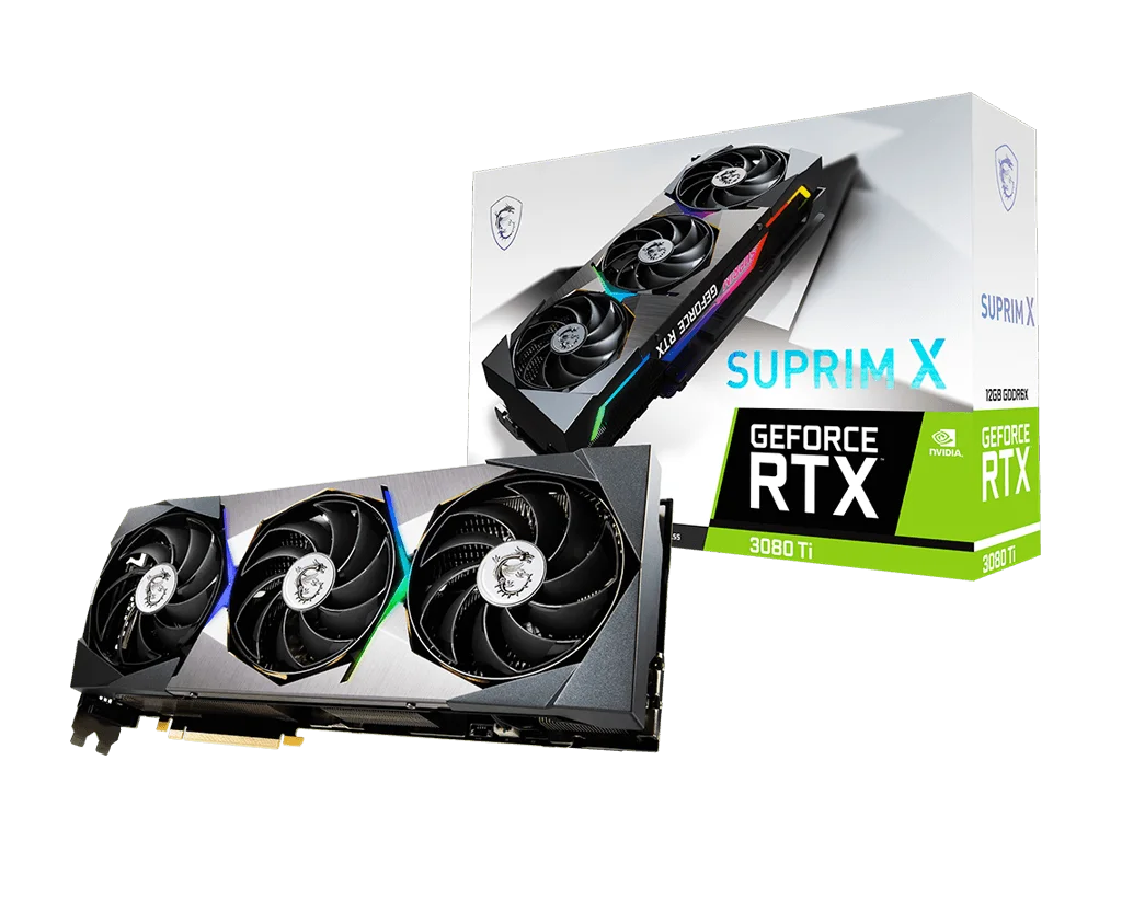 Low Price Spot Wholesale GeForce RTX 3080 Ti SUPRIM X 12G Computer Gaming Graphics Card GPU