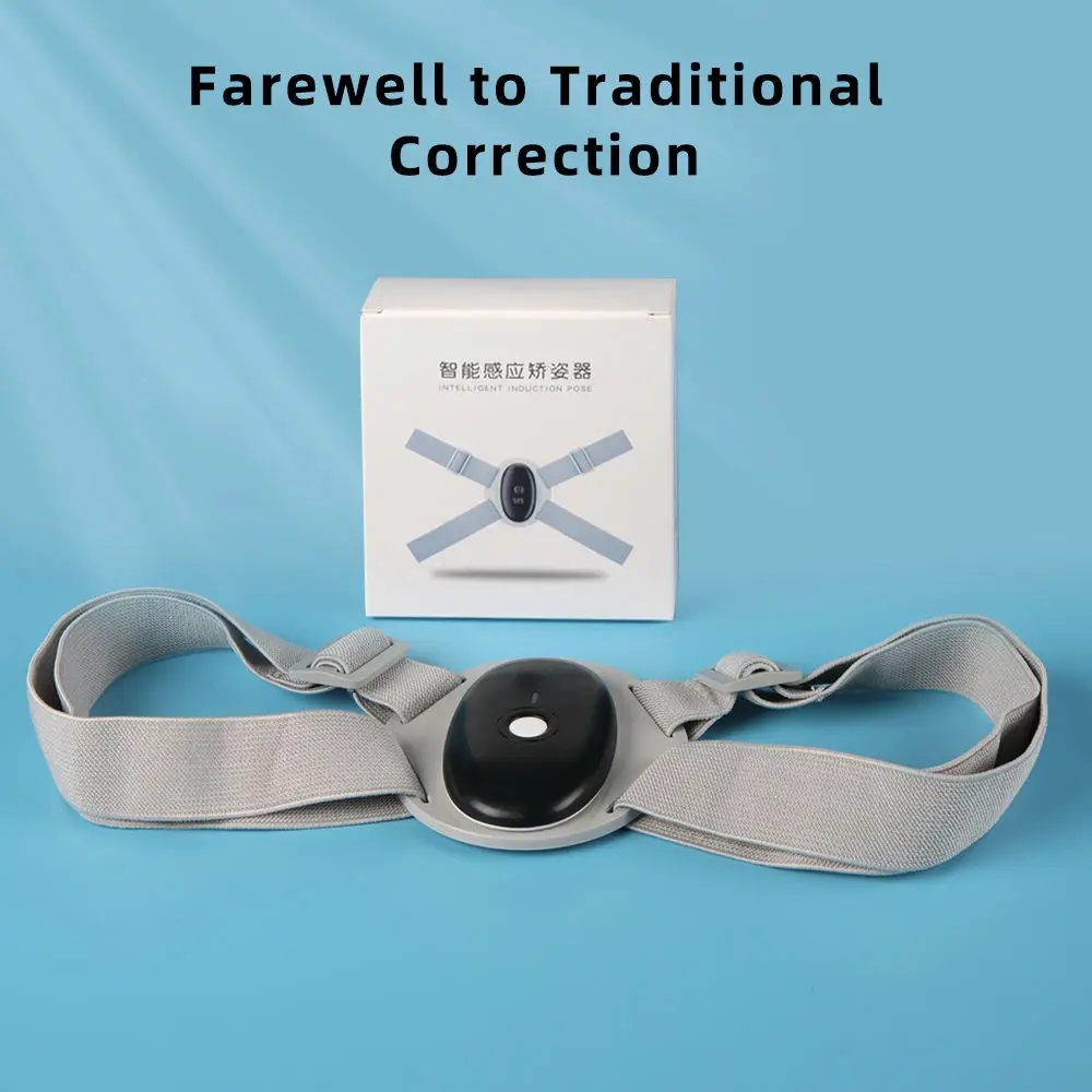 Help to Keep Right Posture Adjustable Intelligent Back Straightener Sitting Posture Reminder Trainer Corrector for Women and Men