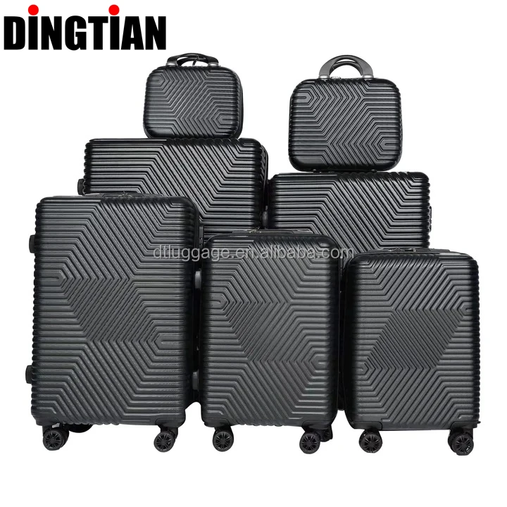 Unisex Custom Logo TSA Lock New Trend PP Aluminum Travel Bag with ABS Hard Case Spinner Wheels Cute Girl Classic Style for Trips