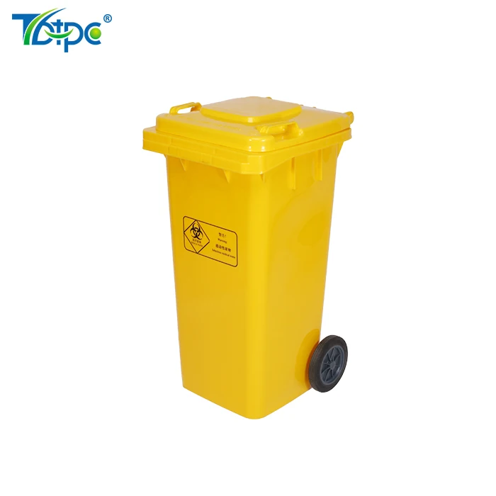 100L Eco Friendly Outside Garbage Container High Stability Recycling Bin
