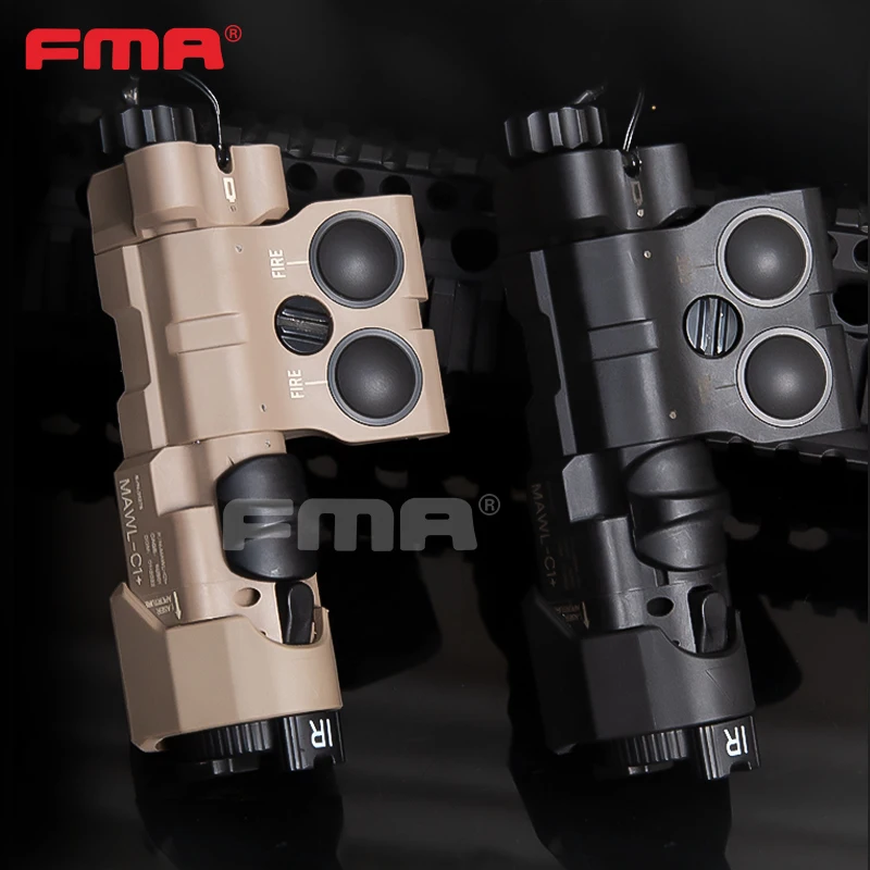 FMA MAWL-C1+ PEQ laser indicator Aiming laser with LED and ir laser waterproof tactical Aming Props Sight TB1466