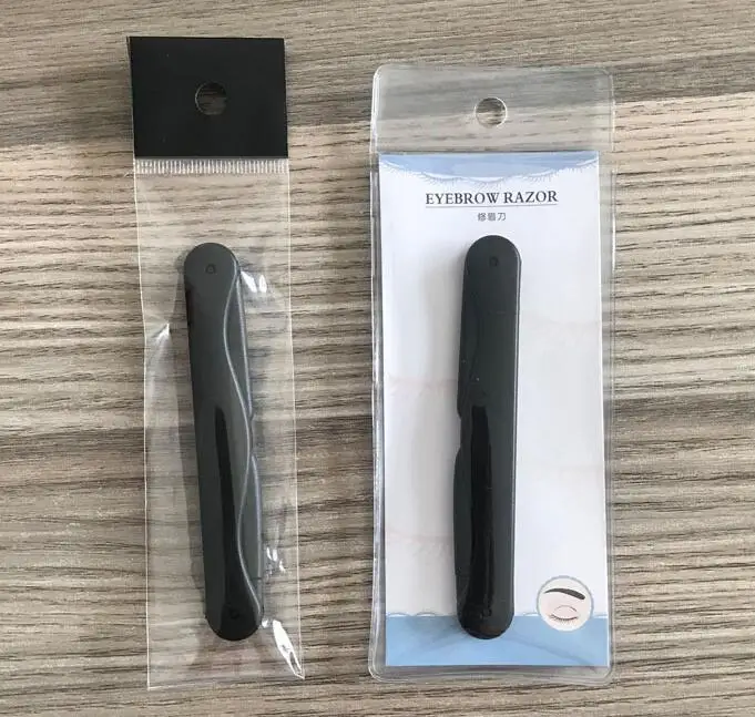 
Folding Eyebrow Razor with Comb Stainless Steel Blade Eyebrow Remover Microblade Eyebrow Pen 