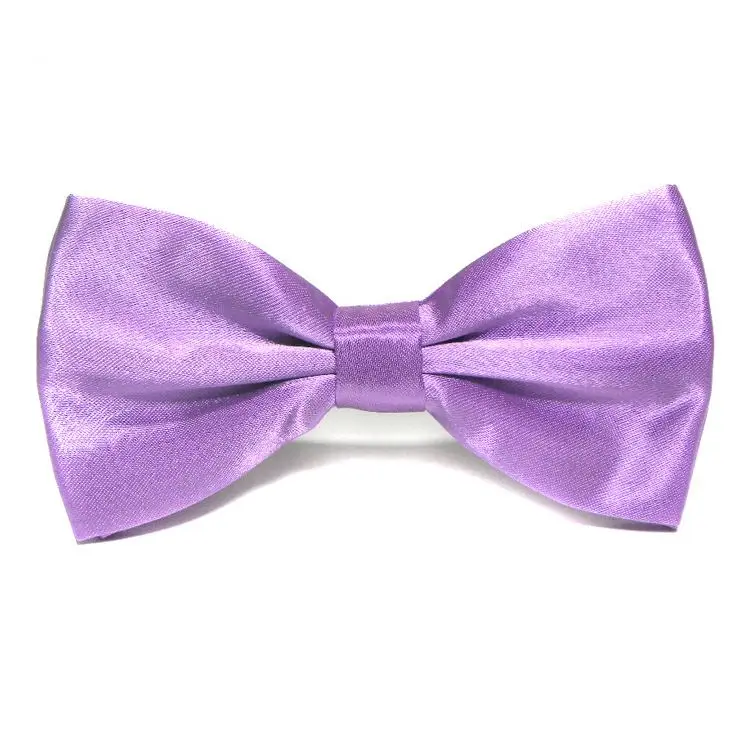 Mens Bowties Navy Blue Black Bow Tie Ties Men Satin Boys Bowtie