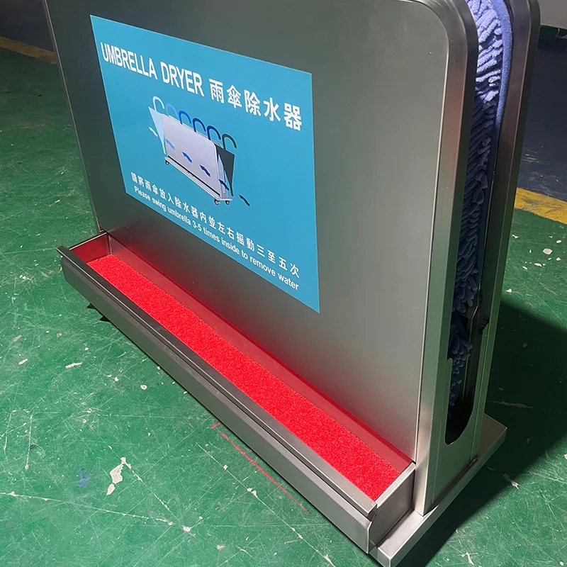 Best Price Eco-Friendly Professional Wet Umbrella Dryer Rainwater Remover Stainless Steel Fast Drying Machine