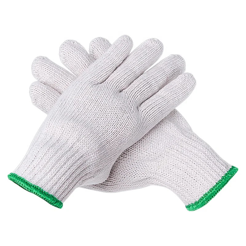 
Factory Protective Equipment Wear-resistant Gloves Product Description Labor Insurance cheap white cotton gloves 