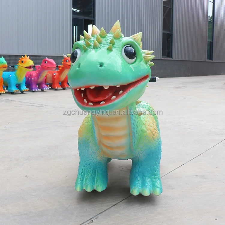 Theme Amusement Playground Battery Powered Ride On Safari Animals Rides