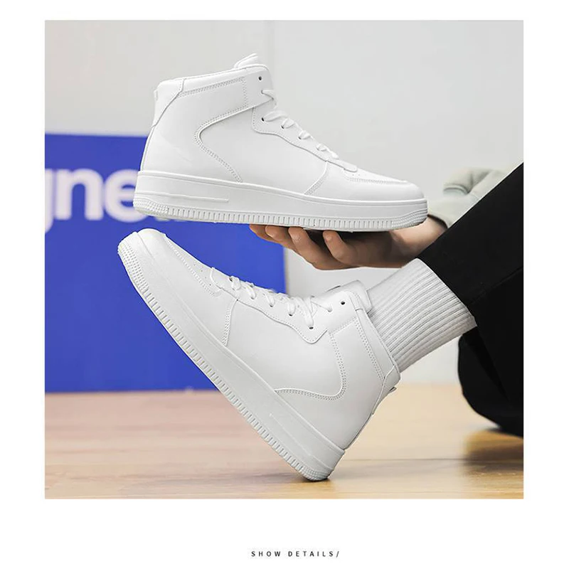 New fashion trendy mens sneakers China manufacturers custom design walking style platform spot sneakers shoes