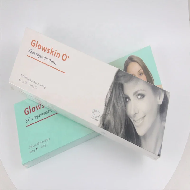 New Arrival Glowskin O+ Carbon Pods Facial Oxygen capsules and gel Oxygen Facial Pods for 3 in 1 CO2 facial machine