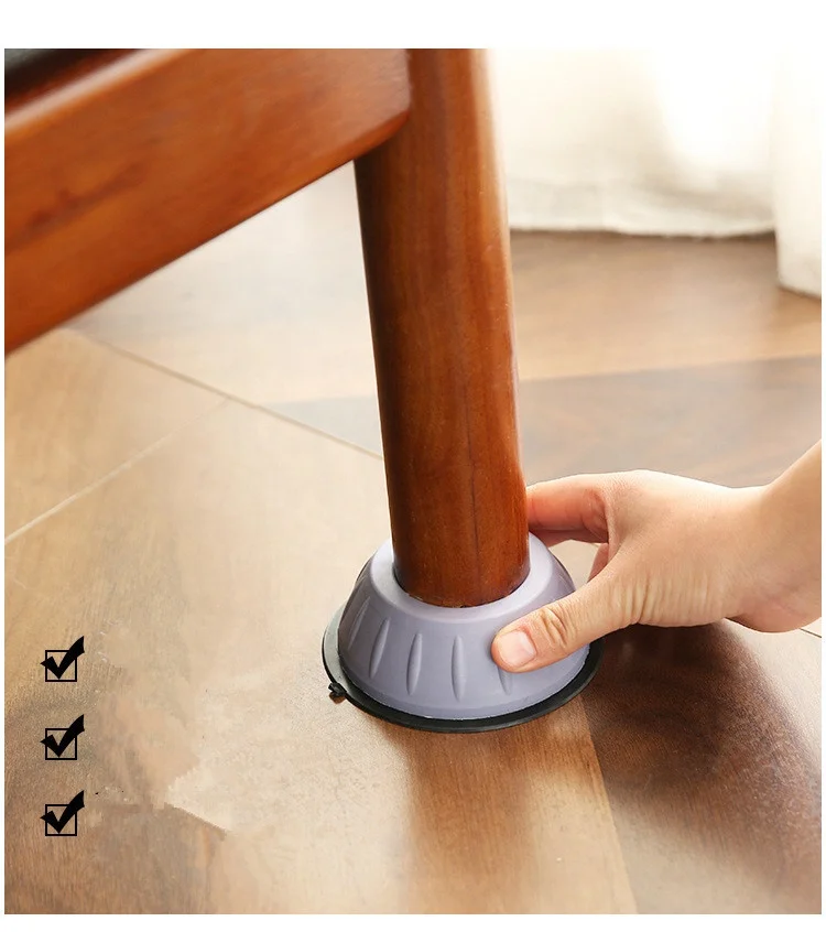 Furniture Accessories Washing Machine Anti vibration Pads Washing Machine  Anti Vibration  Support Dryer Shock Absorb Pads