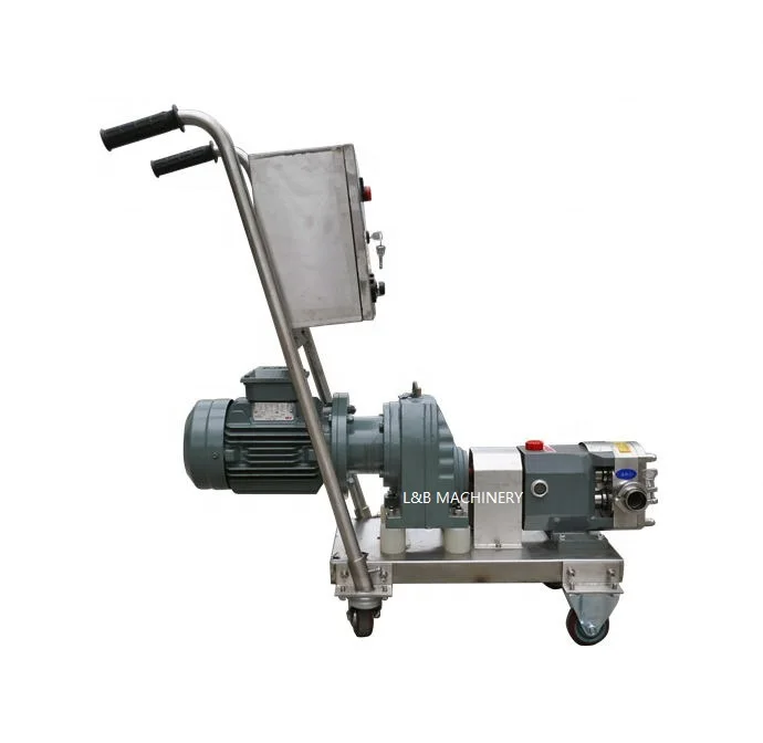 speed control lobe pump thick sugar syrup molasses transfer pump