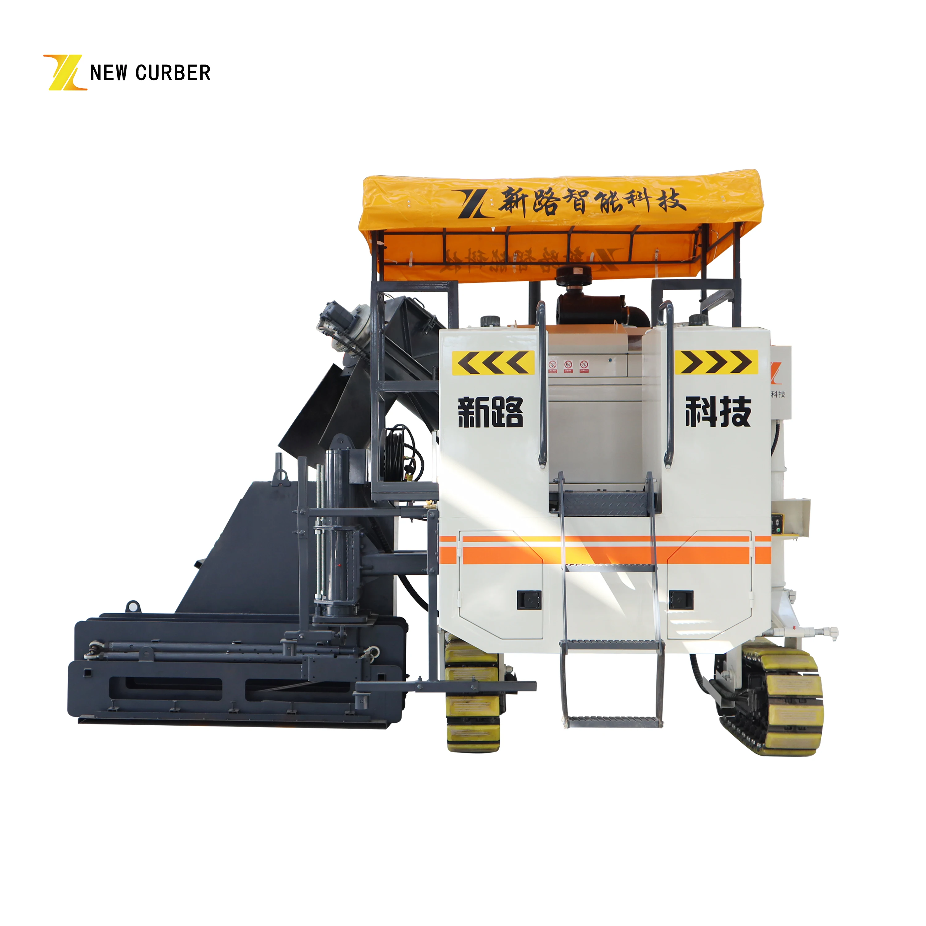 Multi-functional automatic concrete curb slipform paver Road paver Cement slipform paver
