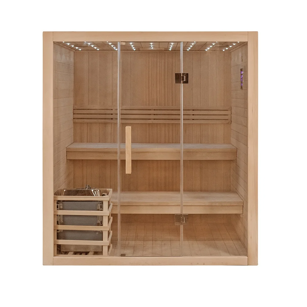 China Factory Wholesale 4 Person Wet Steam Sauna Room