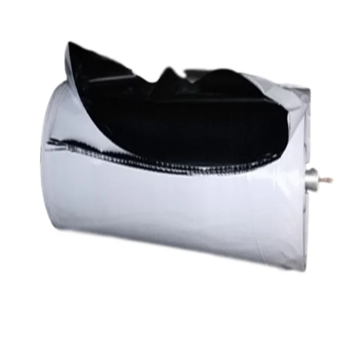 10mx250micx50m  premium silo sheeting, white/black panda film