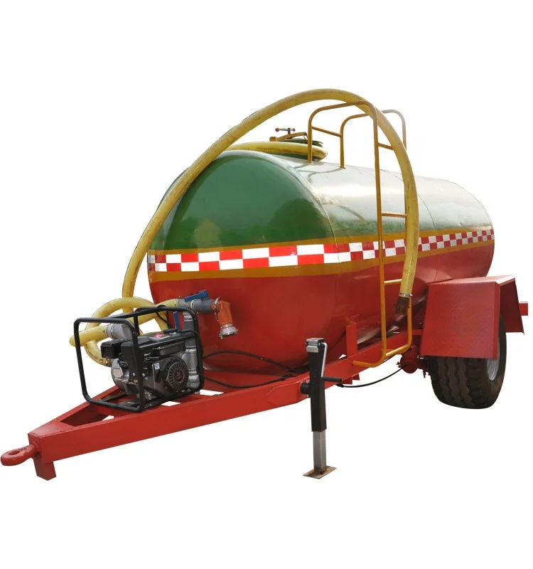 water bowser tanker truck trailer tractor water tank sprayer trailer