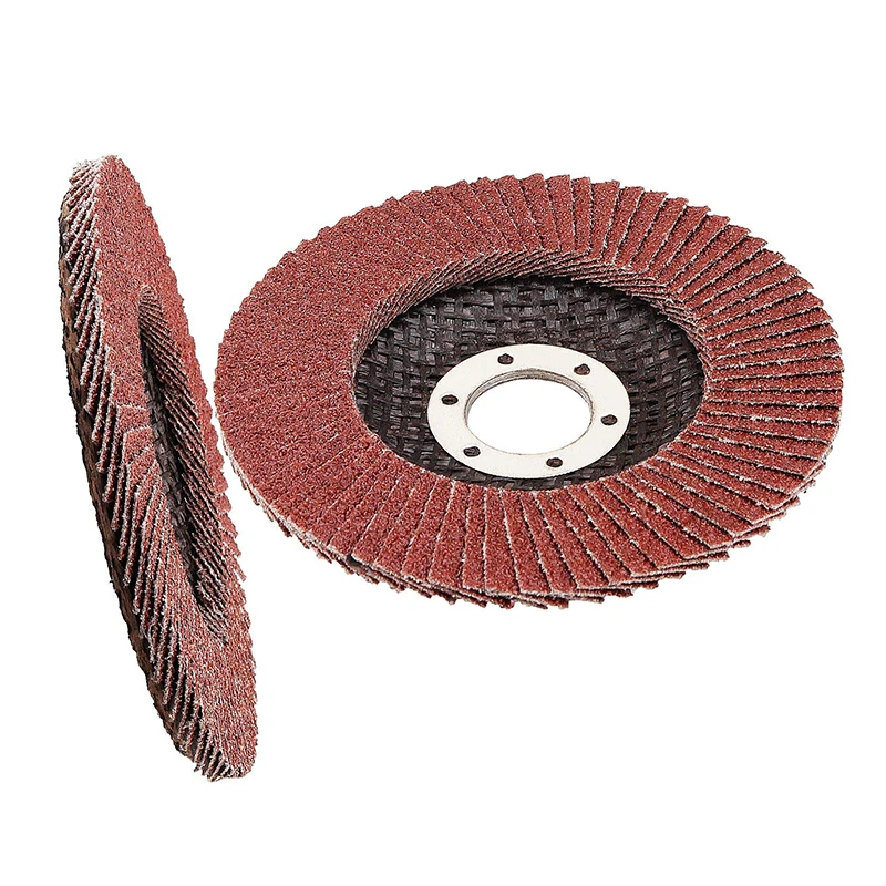high efficiency 7 inch cylindrical/spherical/tapered wool withflap disc