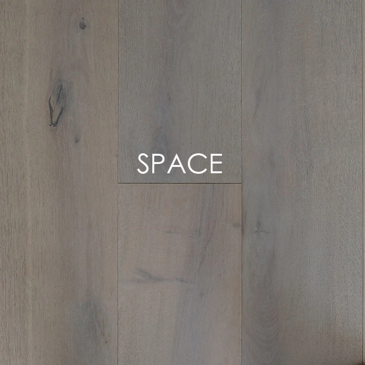 
Low cost price dark smoked color French white oak timber top 3 layer solid wood flooring 