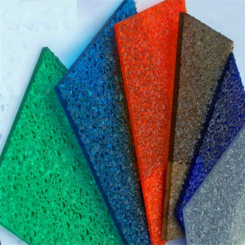 Polycarbonate corrugated sheet for roofing/ frosted pc roofing panel/ office dinning room counter partition