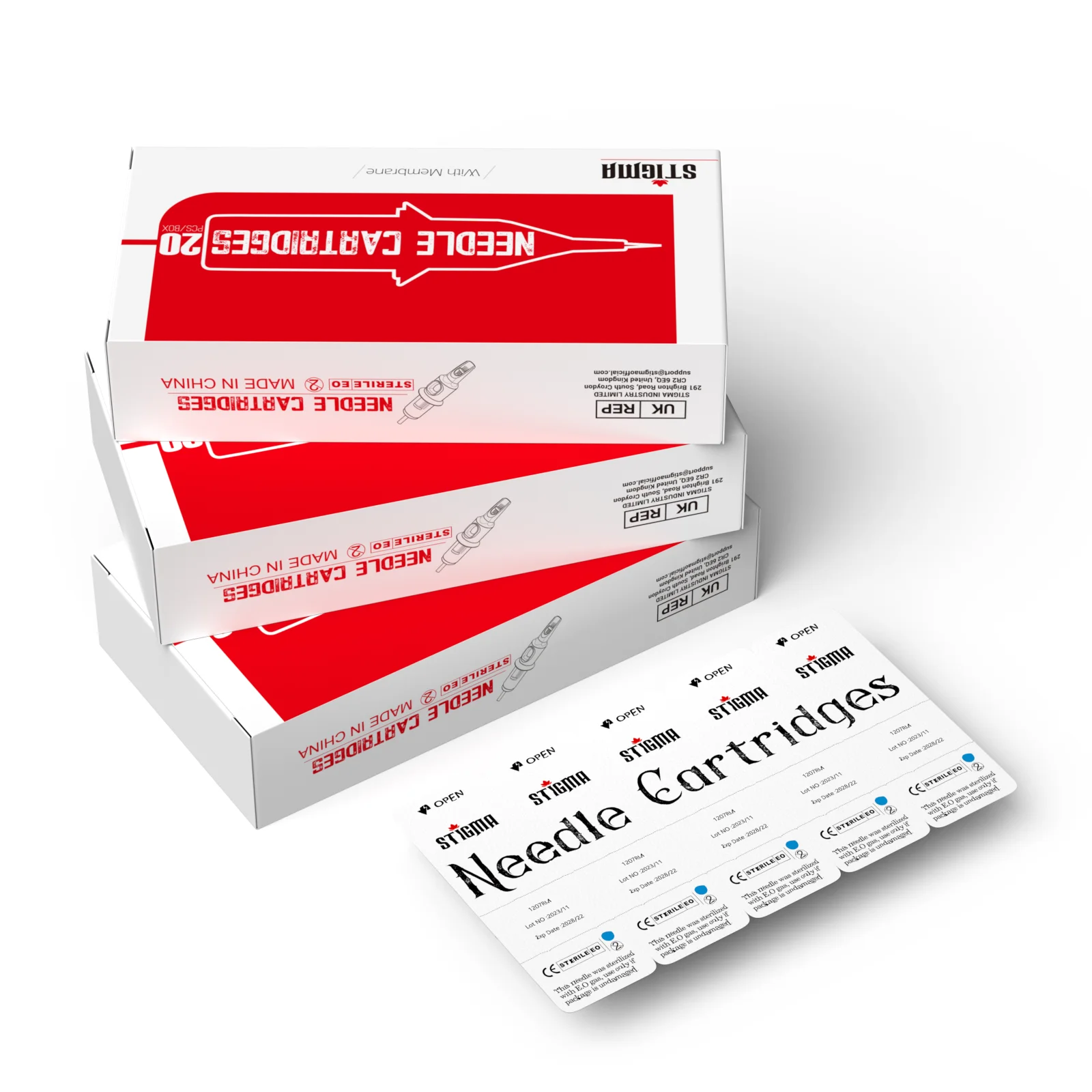 Professional Tattoo Factory Wholesale Tattoo Cartridges Needle Sterilized Cartridges Needle for Body Art