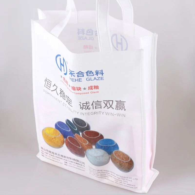 Personalized packing storage bag reusable eco friendly non woven shopping tote bags