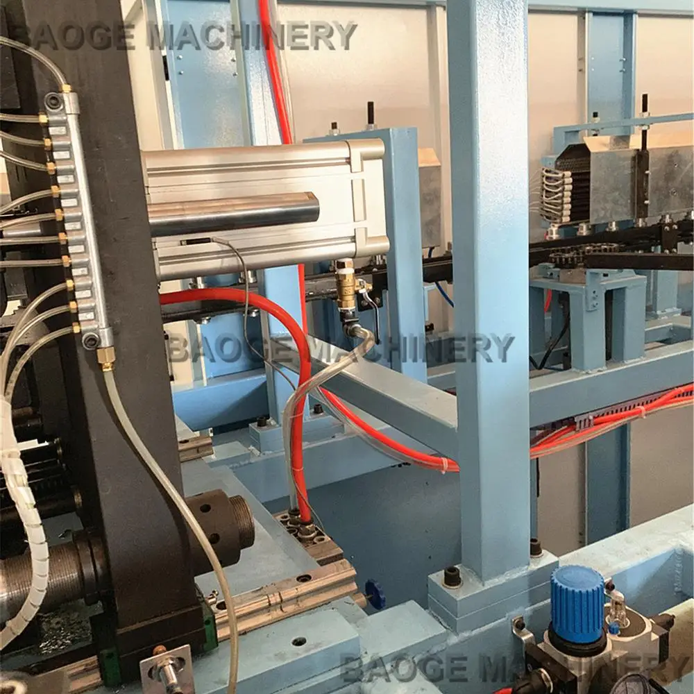 Хорошее качество, хорошее послепродажное обслуживание, полностью автоматическая машина для выдувного формования пластиковых бутылок с минеральной водой из ПЭТ с 4 емкостями