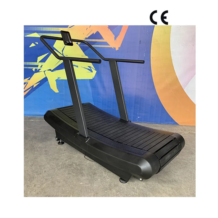 YJ-6006 Gym Commercial Unpowered Curved Treadmill