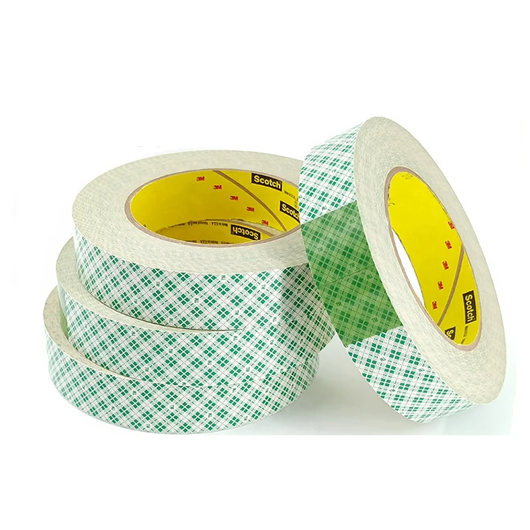 Wholesale Double Coated Paper Tape Jumbo Rolls 410M General 50mm Double Sided Paper Masking Tape