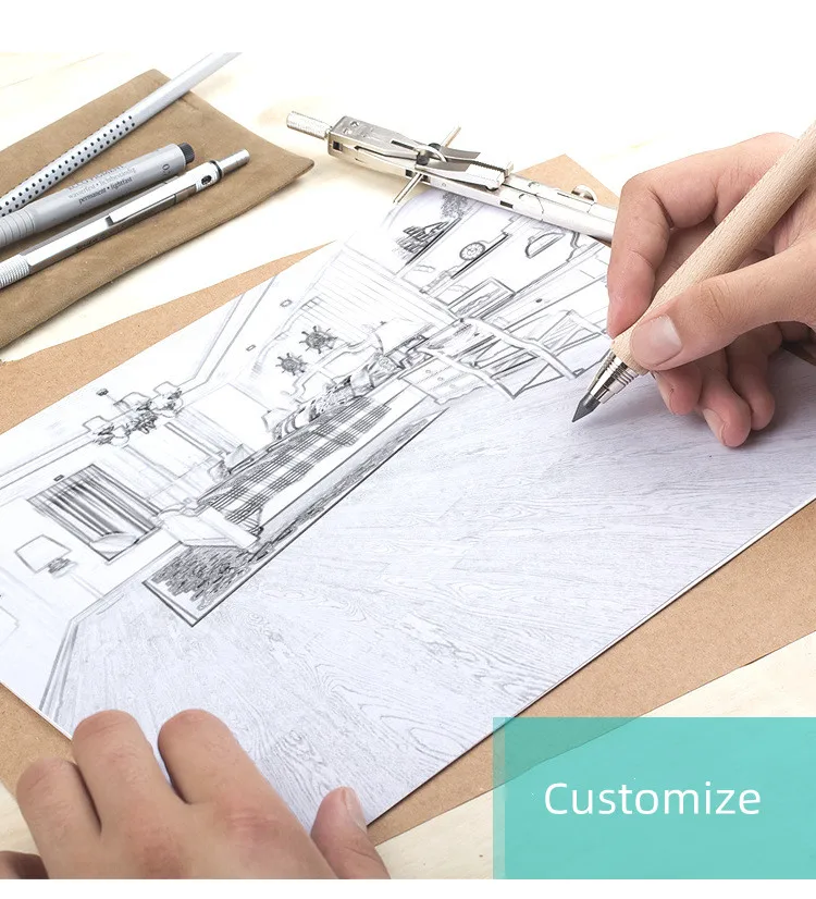 Durable in Use Wood Plastic Pvc Flooring Grain Outdoor SPC Flooring UV Coating Click System Graphic Design Simple Color Indoor