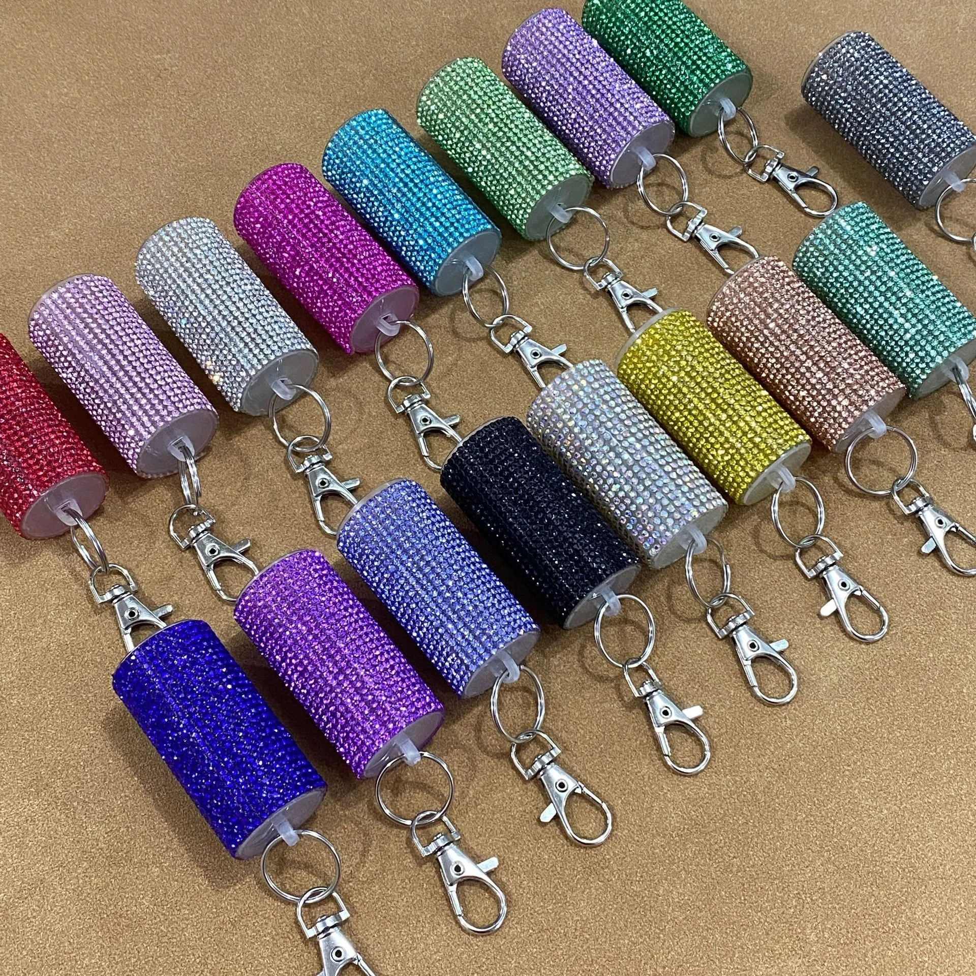 Wholesale Self Defense Keychain Set Tool Accessories Plastic Bottle Shell Product Supplies Self Defense Keychain Safety Keychain