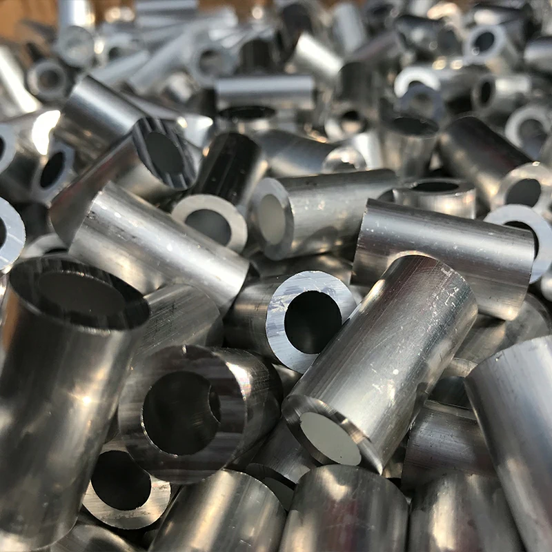 China Supplier 6061 6063 T6 25Mm Wardrobe Aluminum Alloy Extrusion Round Tubes Aluminium Pipe