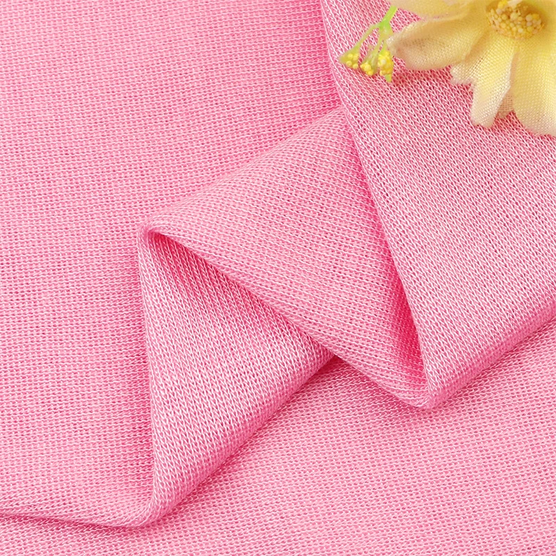 108gsm 40s Tencel 1*1 Rib lyocell fabric for t-shirt sun-protective