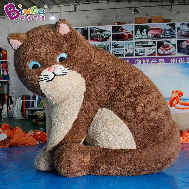 Bingo Factory Inflatable Animal Cat Advertising Plush Toys Inflatable Cartoon Characters Decoration Giant Inflatable Cat