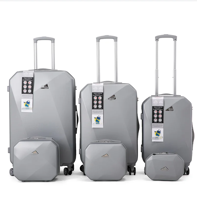 Hard Case Durable New Style Suitcase unisex Luggage Sets PC ABS Trolley Case